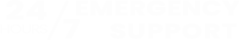 24x7 Emergency Support